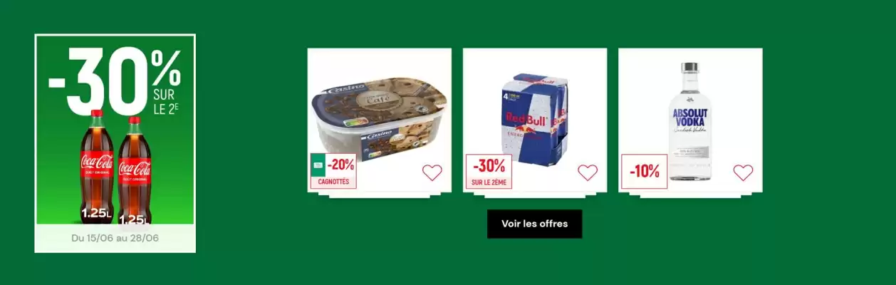 Petit Casino (valable jusqu'au 28-06)