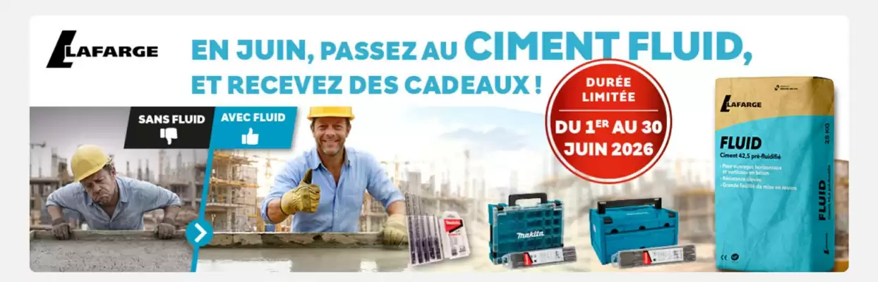 Gedimat (valable jusqu'au 30-06)