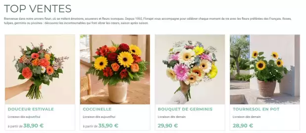 Catalogue Florajet page 1