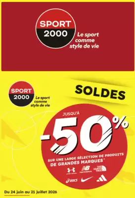 Catalogue Sport 2000 (valable jusqu'au 21-07)