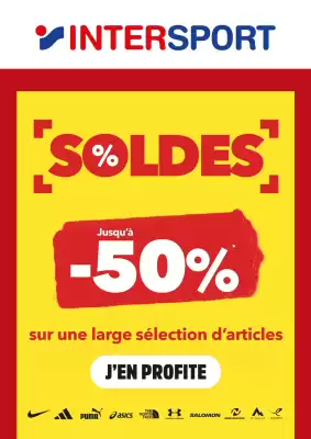 Intersport (valable jusqu'au 21-07)