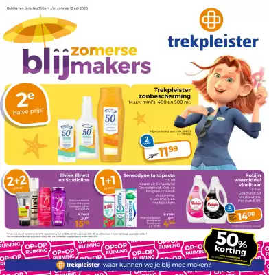 Trekpleister (geldig t/m 12-07)