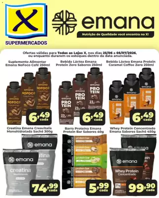 Folheto X Supermercados (válido até 6-07)