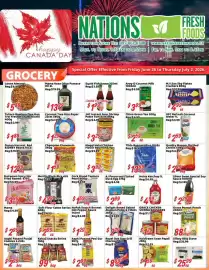 Nations Fresh Foods flyer week 26 Page 1
