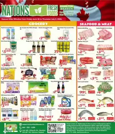 Nations Fresh Foods flyer week 26 Page 1