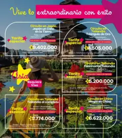 Catálogo Viajes Éxito Página 19