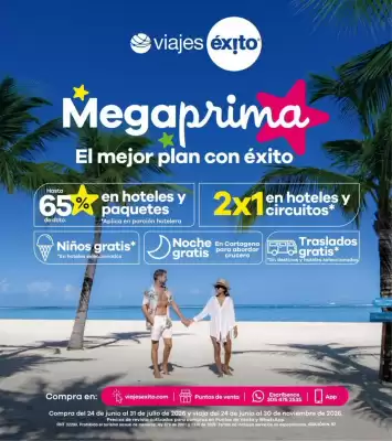 Viajes Éxito (válido hasta 2-08)