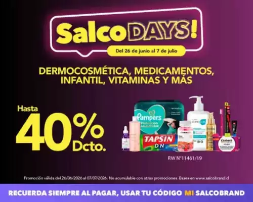 Salcobrand (válido hasta 8-07)