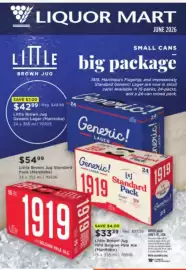 Liquor Mart flyer week 26 Page 1