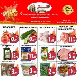 Al-Quds Supermarket flyer week 26 Page 1