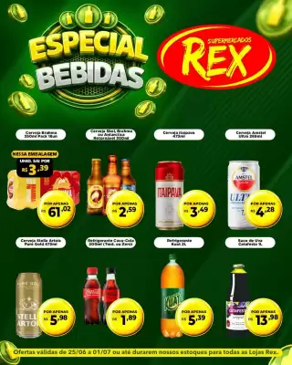 Catálogo Supermercados Rex (válido até 1-07)