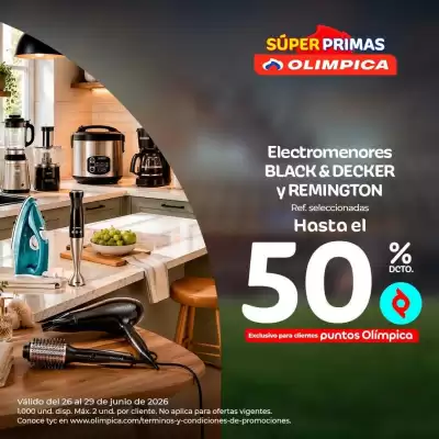 Olímpica (válido hasta 29-06)