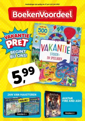 Boekenvoordeel (geldig t/m 5-07)