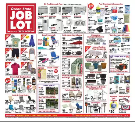 Ocean State Job Lot flyer