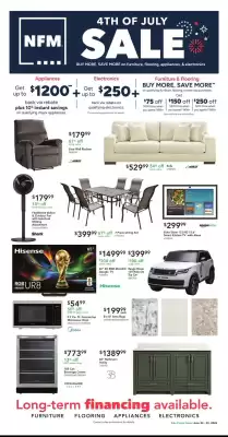 Nebraska Furniture Mart (valid until 30-06)