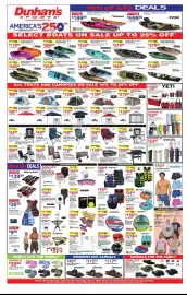 Dunham's Sports weekly ad week 26 Page 1