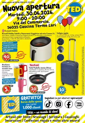 Tedi (valido fino al 7-07)