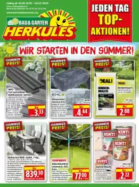 Herkules Baumarkt Prospekt woche 27 Seite 1