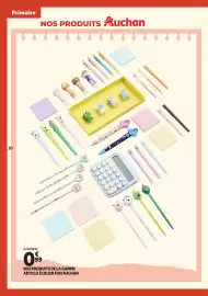 Catalogue Auchan page 10: NOS PRODUITS DE LA GAMME ARTICLE ÉCOLIER FUN AUCHAN €0,99