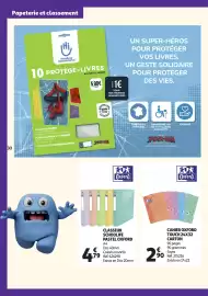 Catalogue Auchan page 30: CLASSEUR SCHOOLIFE PASTEL OXFORD €4,79, CAHIER OXFORD TOUCH 24X32 CARTON €2,90