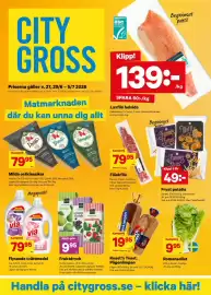 City Gross reklamblad Sida 1