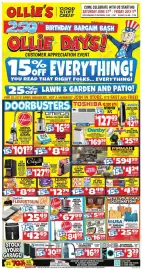 Ollie's weekly ad week 26 Page 1