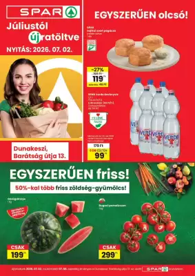 Spar akciós újság