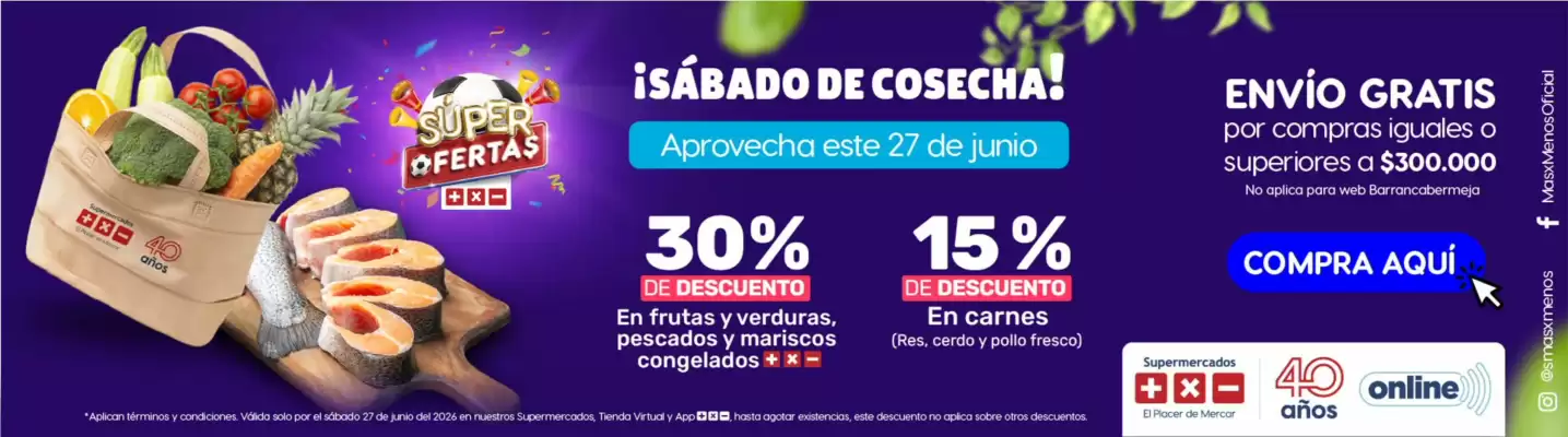 Más x Menos (válido hasta 27-06)