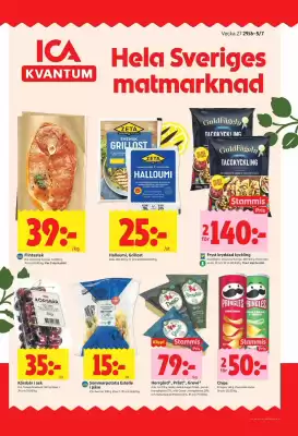 ICA Kvantum reklamblad (giltig till och med 5-07)