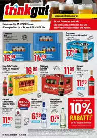 Trinkgut Prospekt Seite 1