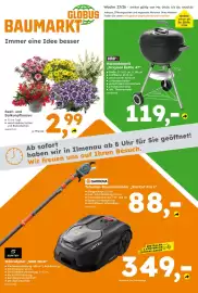 Globus Baumarkt Prospekt Seite 1