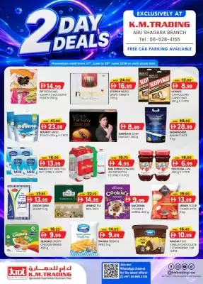 KM Trading catalogue (valid until 28-06)