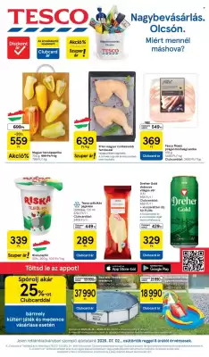 Tesco akciós újság