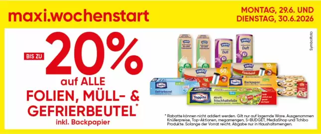Maximarkt Flugblatt Seite 1