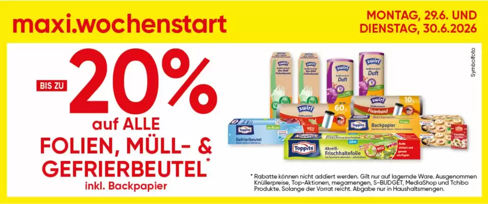 Maximarkt Flugblatt (gültig bis 30-06)