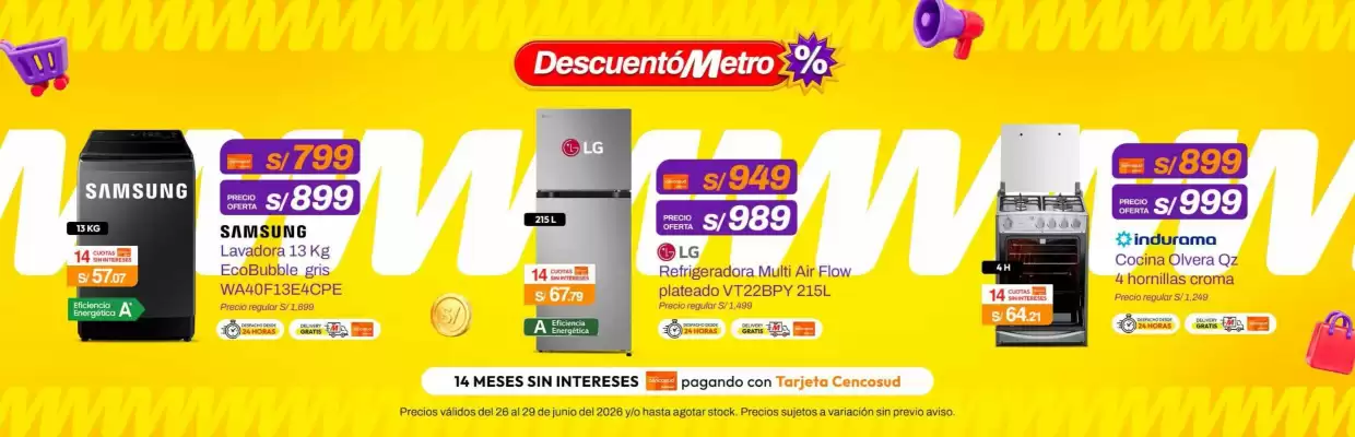 Metro (válido hasta 29-06)