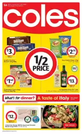 Coles catalogue week 27 Page 1