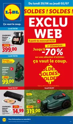Lidl (valable jusqu'au 2-07)