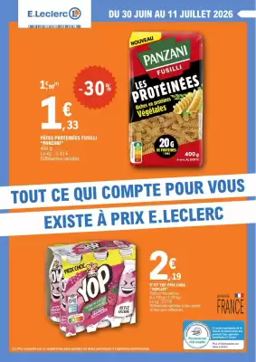 Catalogue E.Leclerc (valable jusqu'au 11-07)