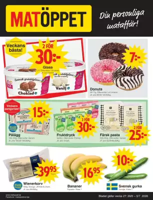 Matöppet (giltig till och med 5-07)