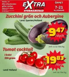 Extra Mjällby Stormarknad reklamblad vecka 27 Sida 10