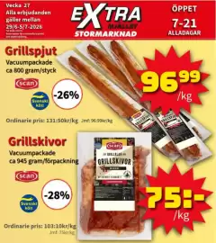 Extra Mjällby Stormarknad reklamblad vecka 27 Sida 2