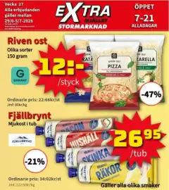 Extra Mjällby Stormarknad reklamblad vecka 27 Sida 5