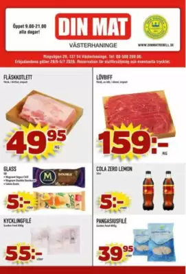 Din Mat reklamblad (giltig till och med 5-07)