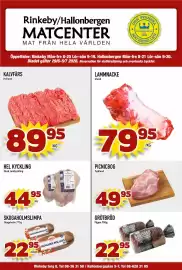 Rinkeby Matcenter reklamblad vecka 27 Sida 1