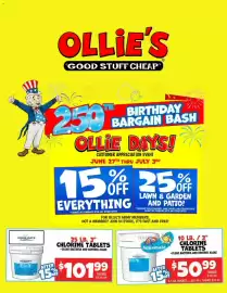 Ollie's weekly ad week 27 Page 1
