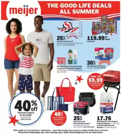 Meijer weekly ad week 27 Page 1