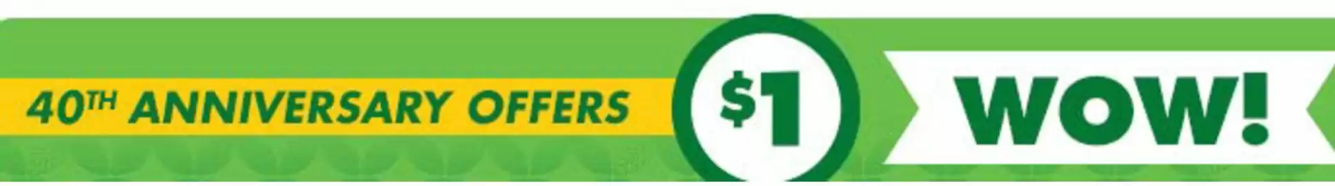 Dollar Tree flyer Page 1