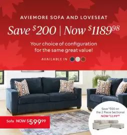 Ashley Furniture flyer Page 1