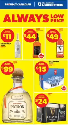 Real Canadian Liquorstore flyer